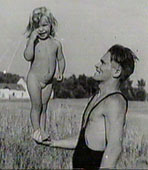 Julia Varady mit ihrem Vater