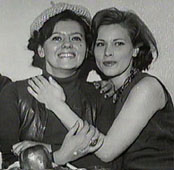 Julia Varady mit ihrer Schwester